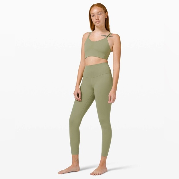 Lululemon Align Pant 25" Rosemary Green Size 20 - Picture 3 of 11
